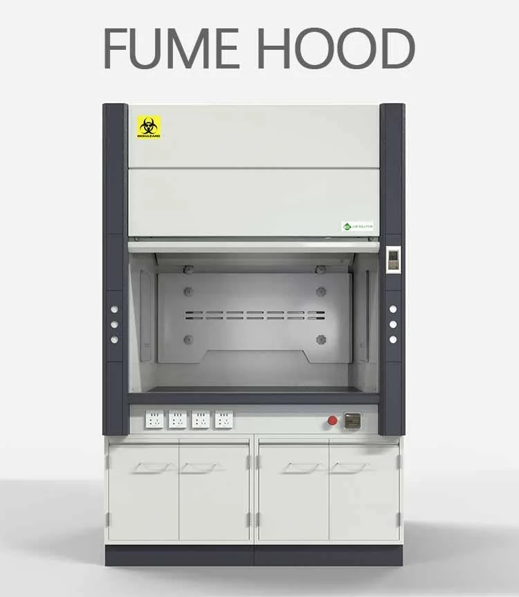 Customized Environmental Standard Intelligent Clean Air Chemistry Conventional Biological Chemical All Steel Metal Explosion Proof Lab Fume Hood/